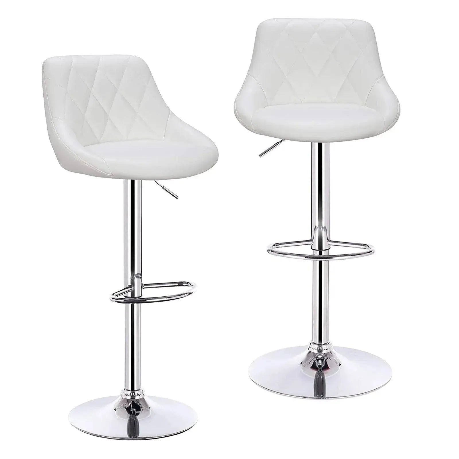 Feronza™ 2-Delige Draaibare Barkrukken met Hoogteverstelling en Voetsteun - Feronza