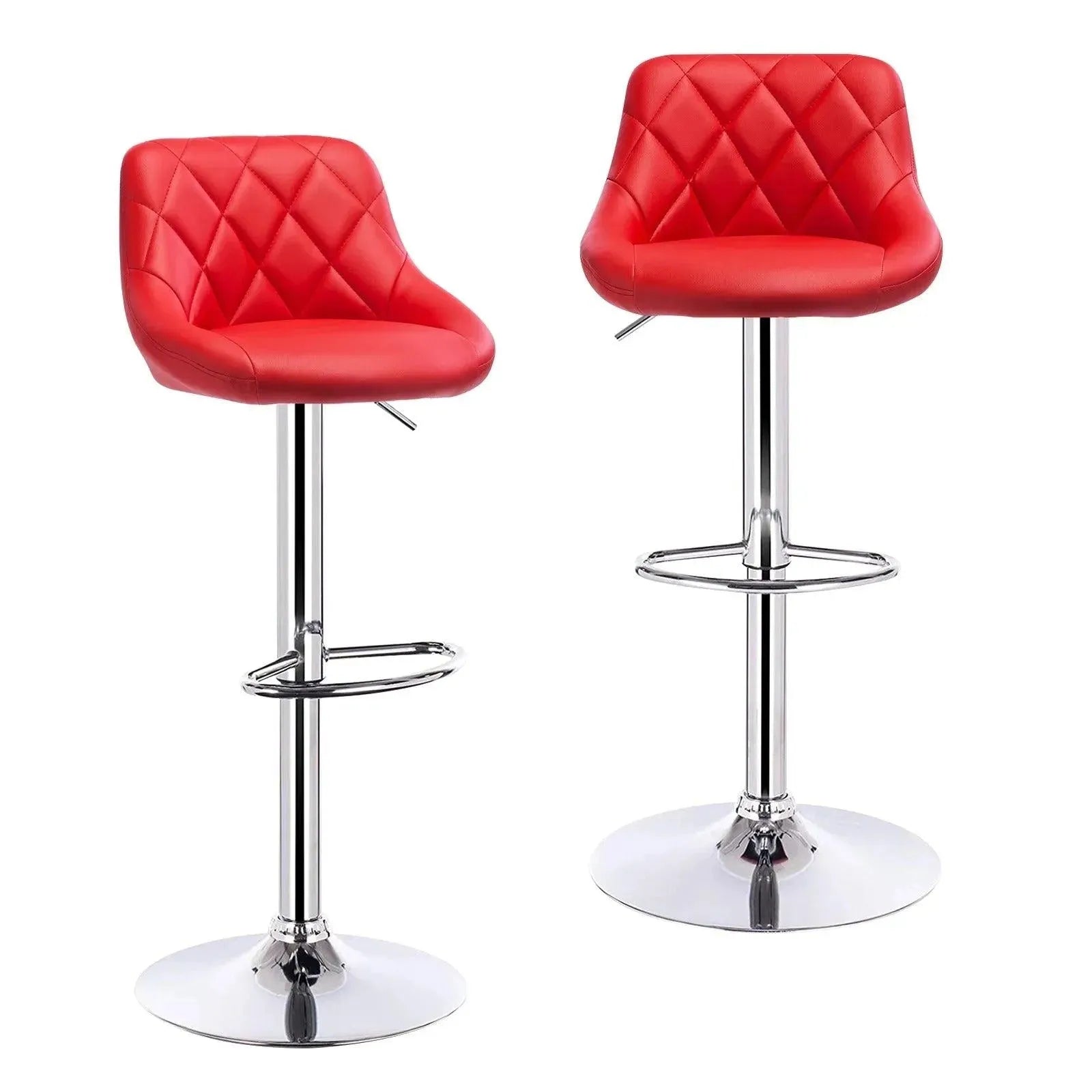 Feronza™ 2-Delige Draaibare Barkrukken met Hoogteverstelling en Voetsteun - Feronza