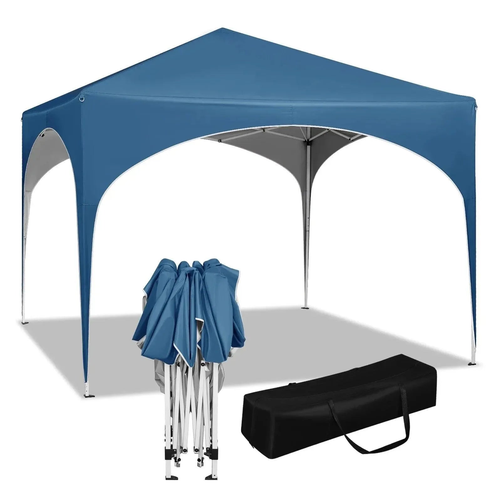 Feronza™ 3x3M Partytent - Waterdichte Pop-Up Tuinpaviljoen met Halfrond Dak - Feronza