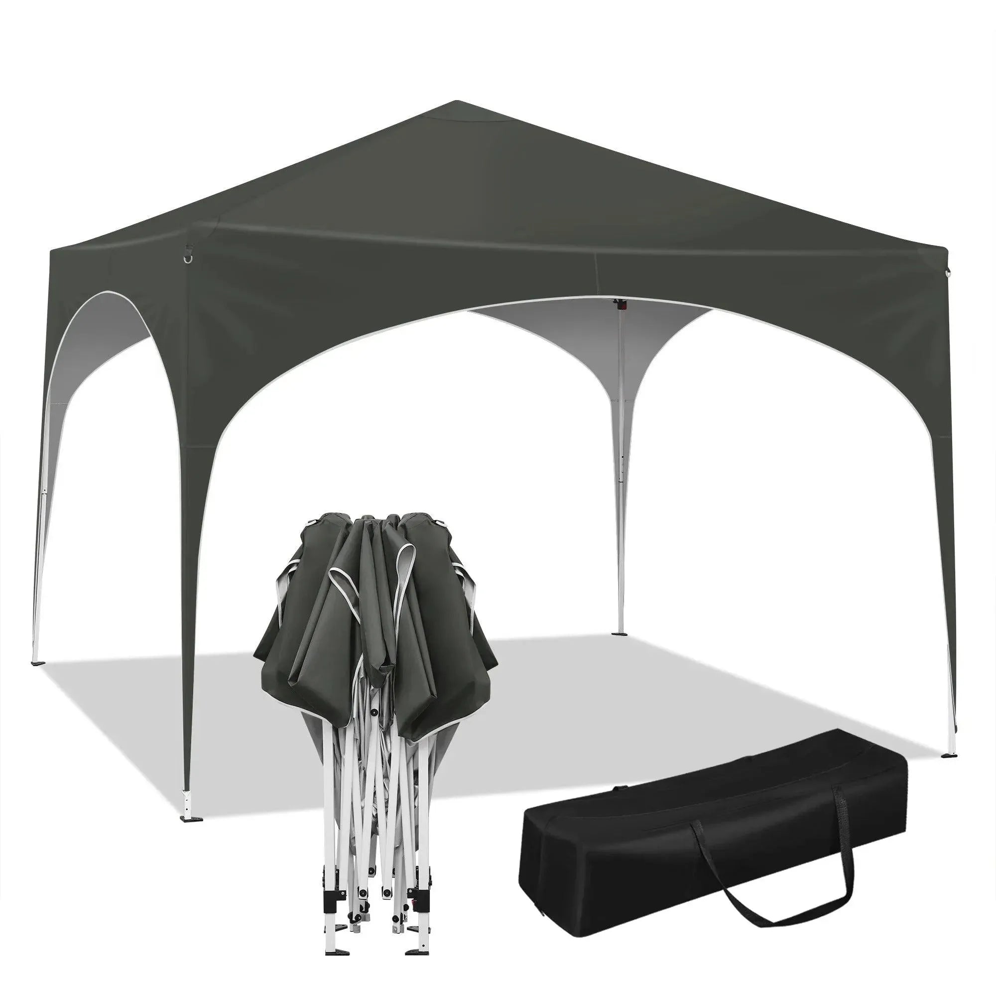 Feronza™ 3x3M Partytent - Waterdichte Pop-Up Tuinpaviljoen met Halfrond Dak - Feronza