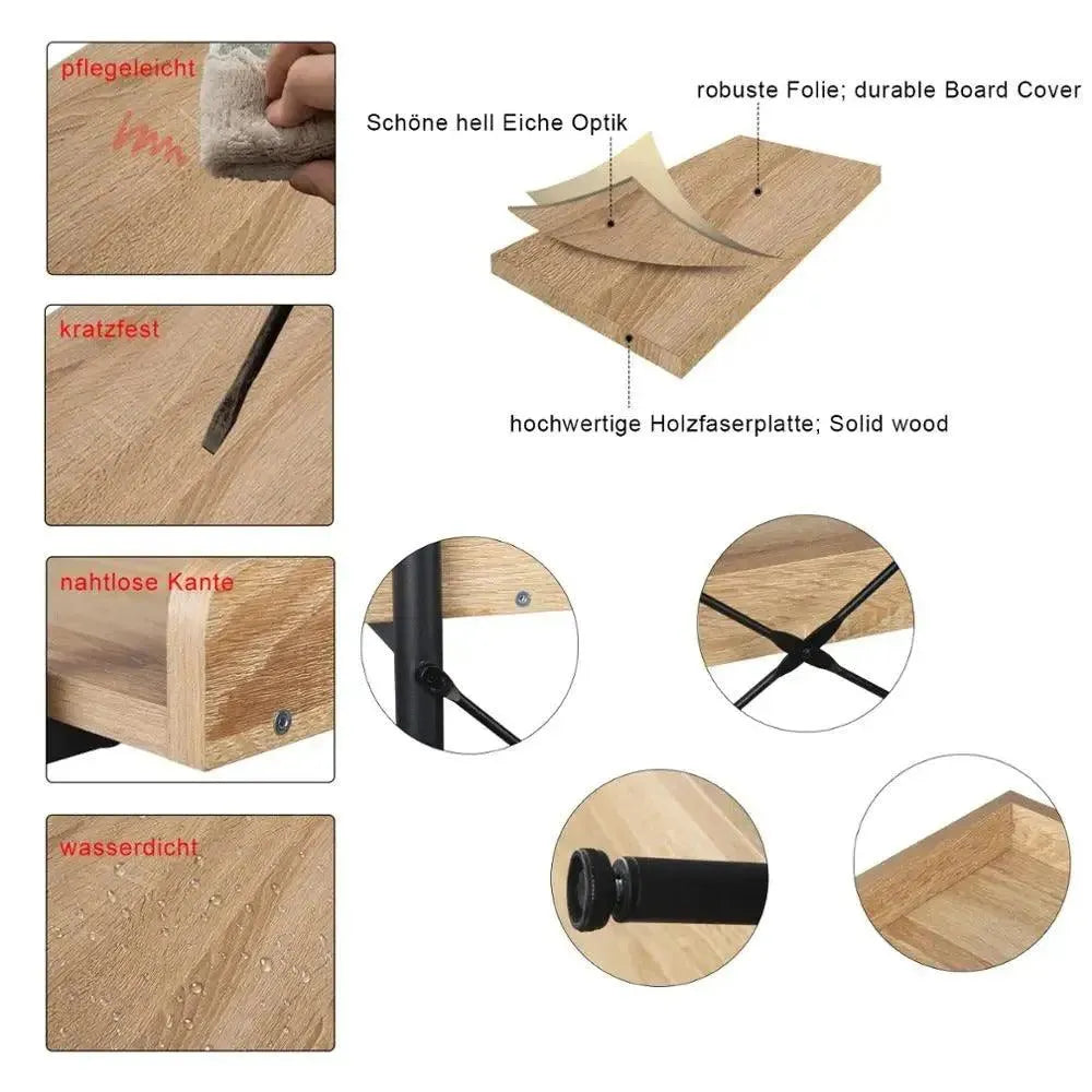 Feronza™ 5-Laags Opbergrek Met Veiligheidsbaffle Voor Keuken, Badkamer en Woonkamer - Feronza