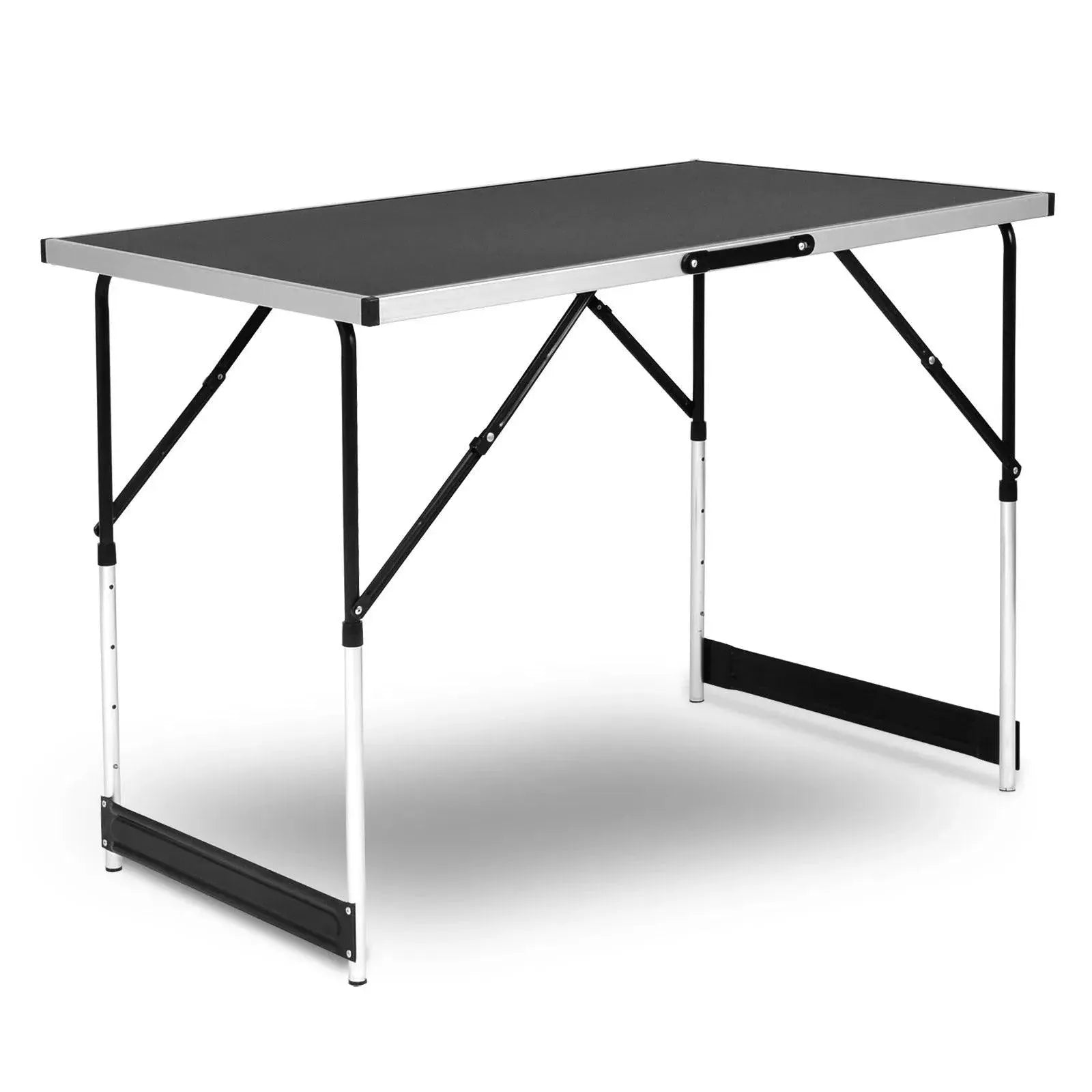 Feronza™ Aluminium Stalen Opvouwbare Campingtafel – Verstelbare Buiten- en Eettafel voor Picknicks en Barbecues - Feronza
