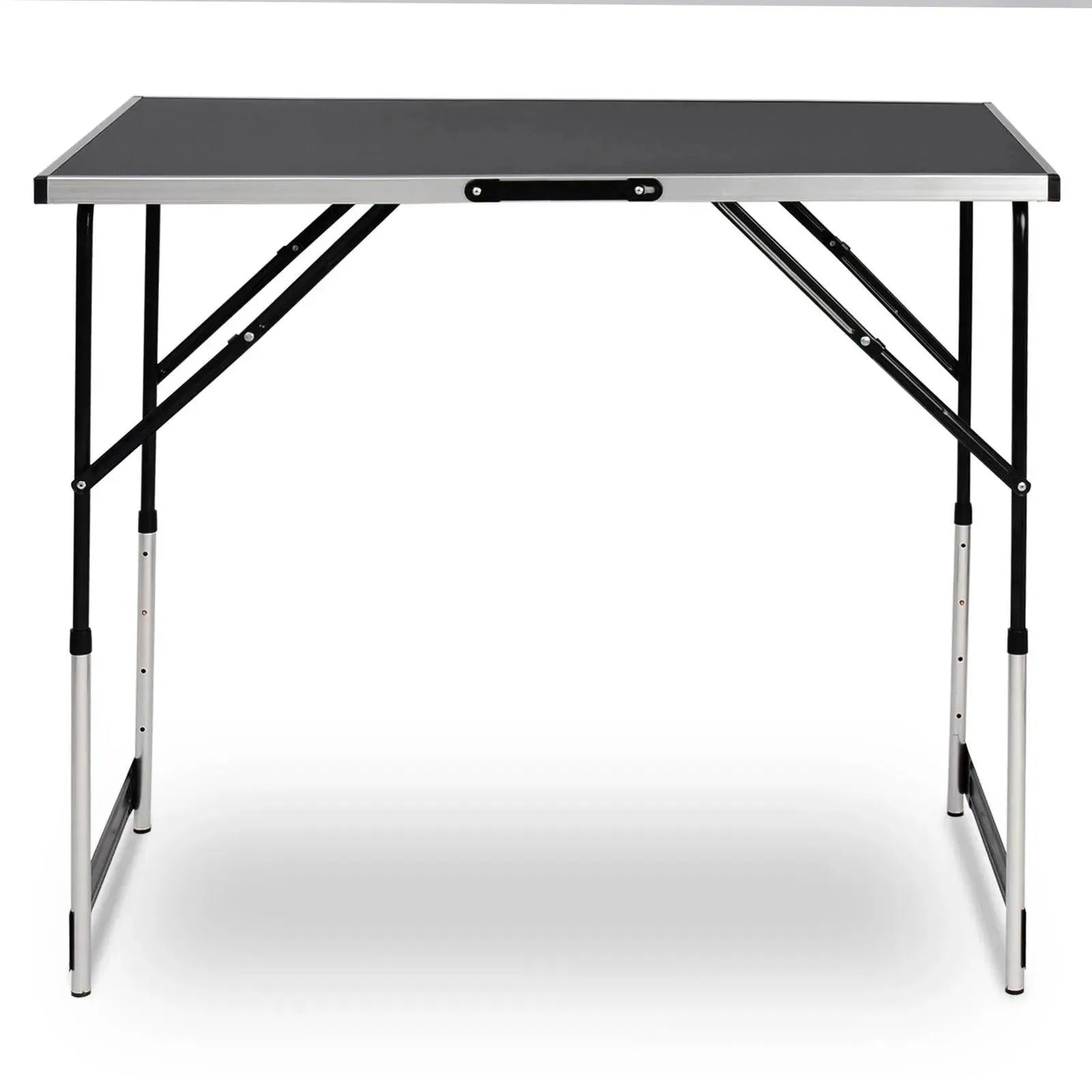 Feronza™ Aluminium Stalen Opvouwbare Campingtafel – Verstelbare Buiten- en Eettafel voor Picknicks en Barbecues - Feronza