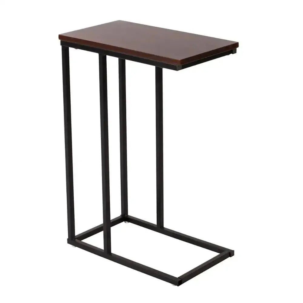 Feronza™ Bijzettafel - Multifunctionele Tafel met Metaal Frame voor Woonkamer en Laptopgebruik - Feronza