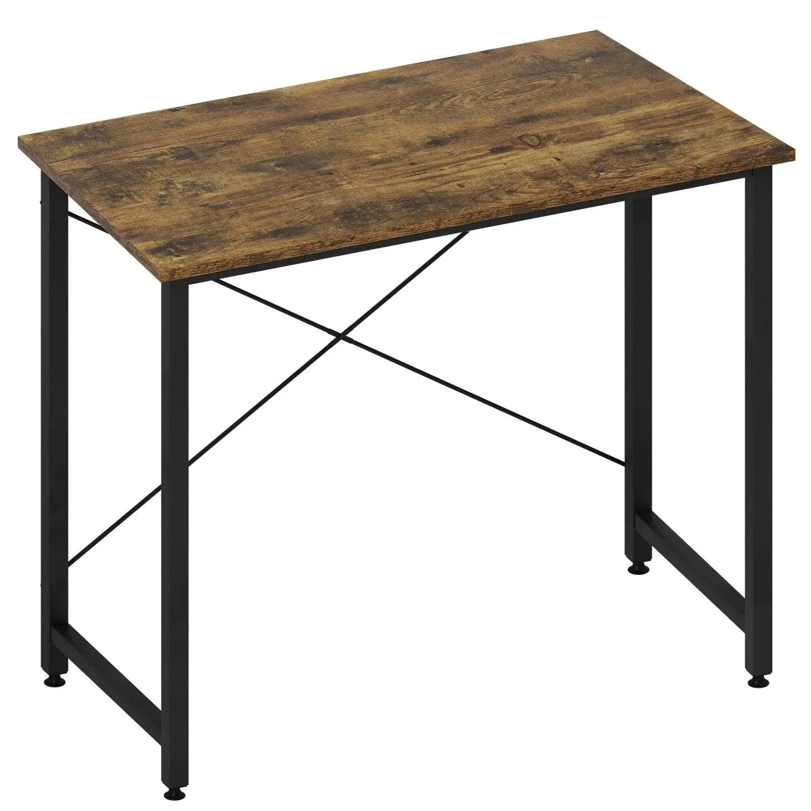 Feronza™ Computer Desk 80x40x75cm - Kleine Bureau met Metaal Frame voor Thuis en Studie - Feronza