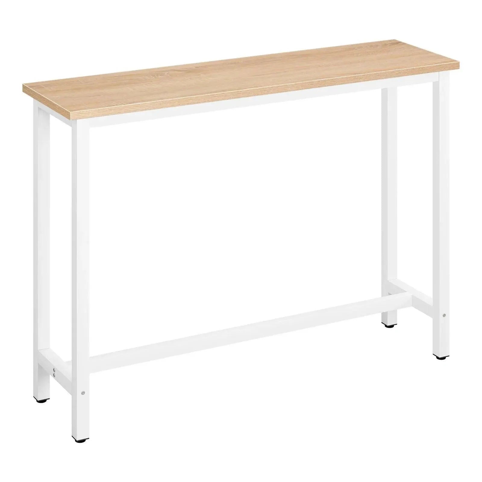 Feronza™ Keukenbar Tafel - Multifunctionele Eettafel met Metalen Frame - Feronza