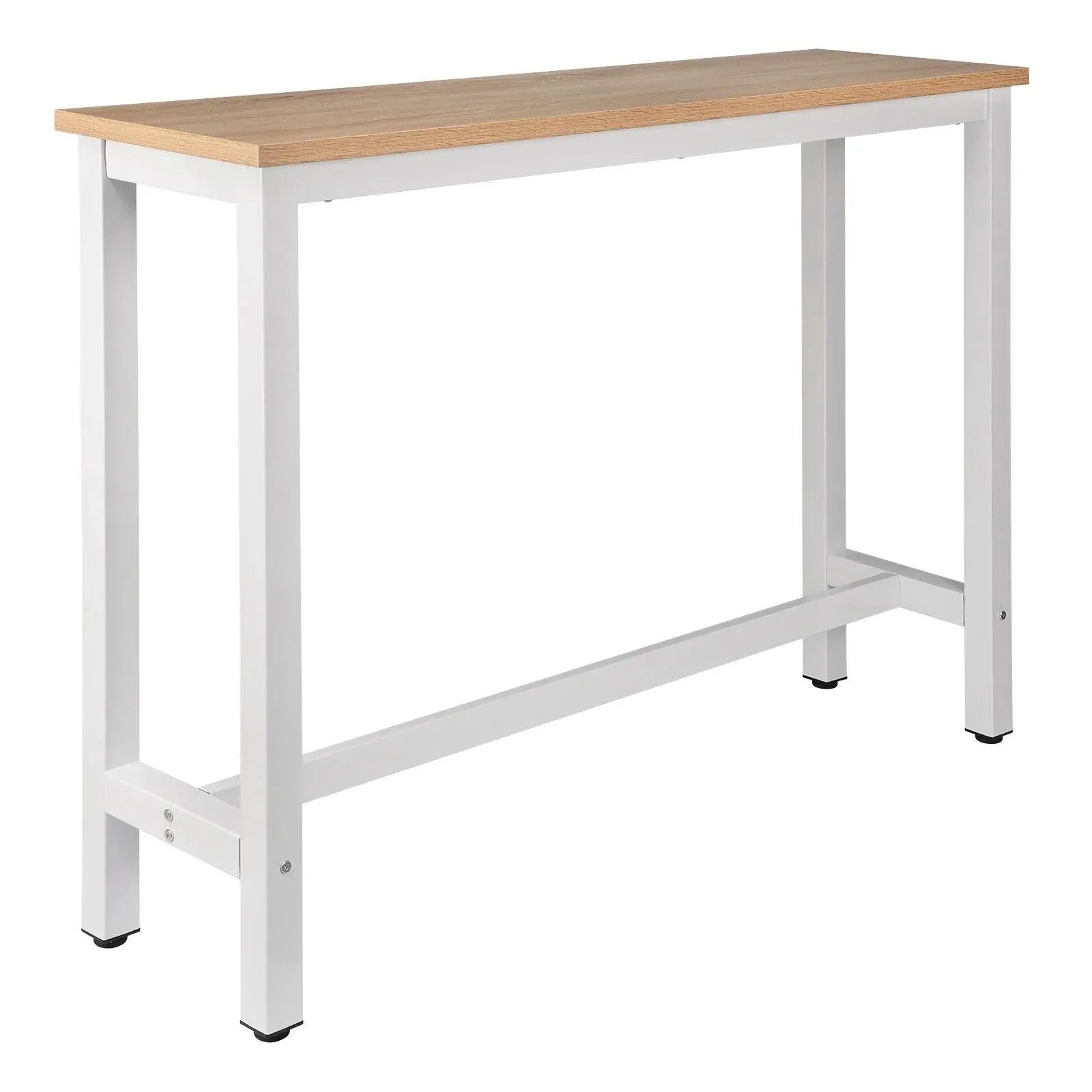 Feronza™ Keukenbar Tafel - Multifunctionele Eettafel met Metalen Frame - Feronza