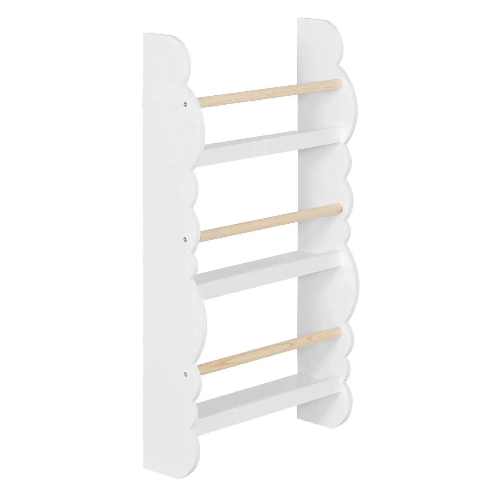 Feronza™ Kinderboekenkast Wandplank met 4 Planken voor Boeken en Tijdschriften opslag - Feronza