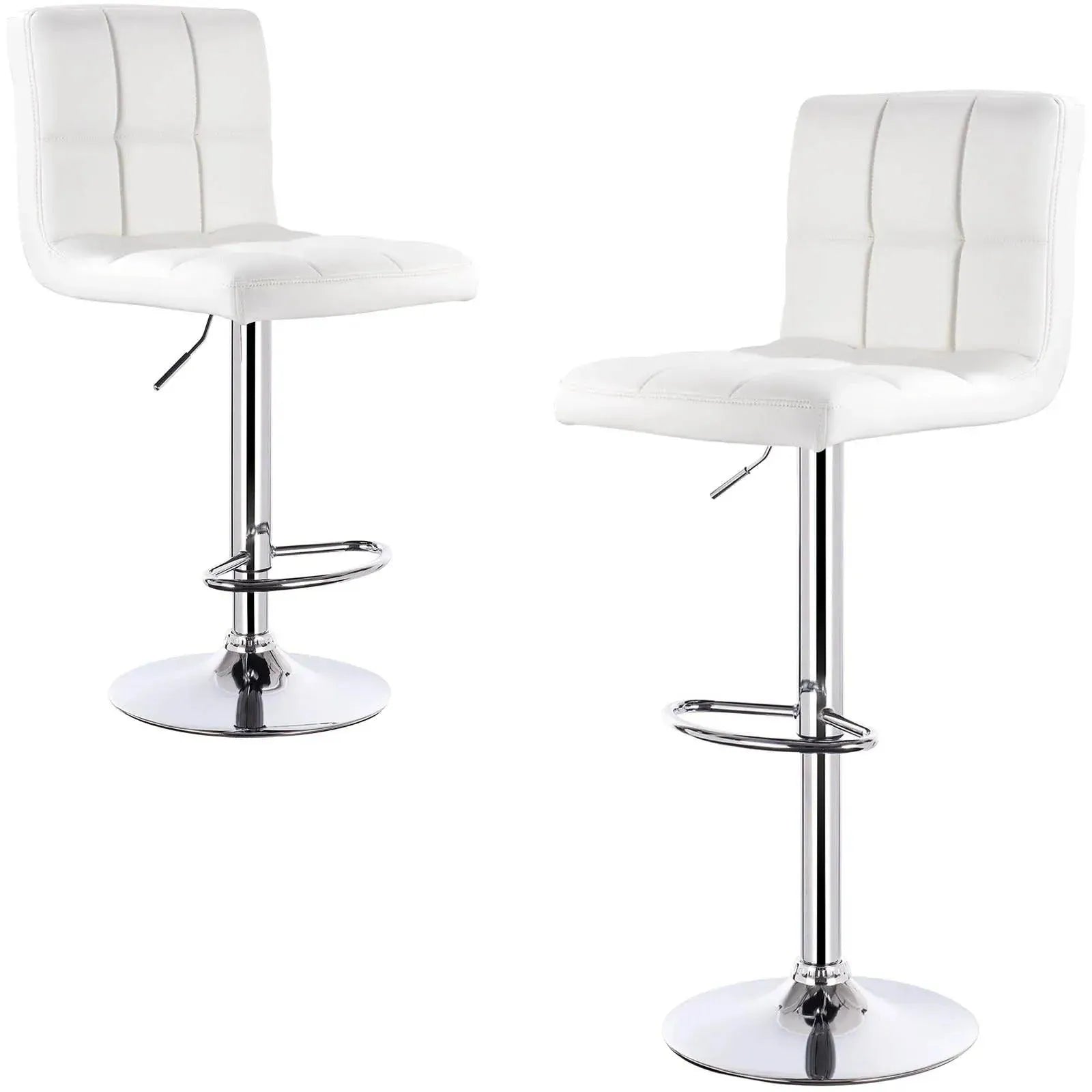 Feronza™ Moderne Draaibare Barstoel met Rugleuning en Verstelbare Hoogte - Feronza