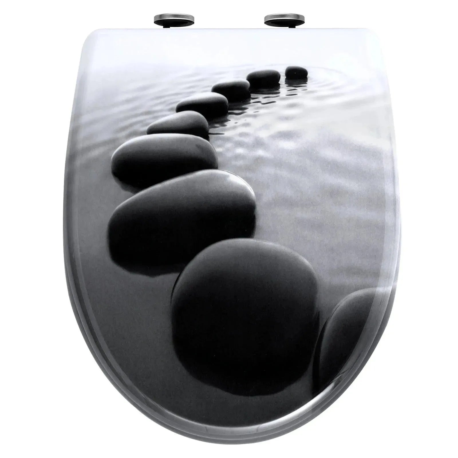 Feronza™ Toiletbril Soft-Close Mechanisme - Duroplast, Snelle Bevestiging - Feronza