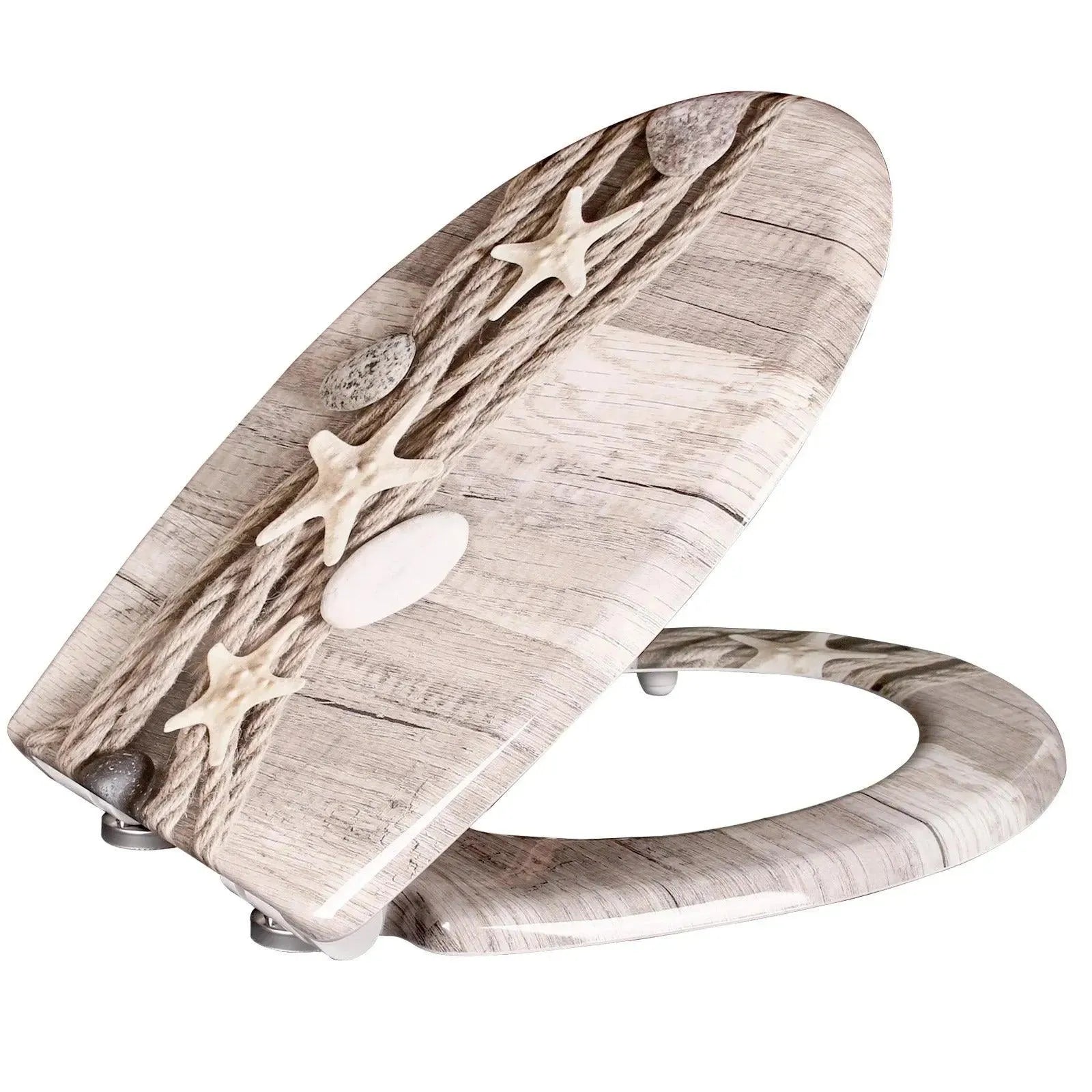 Feronza™ Toiletbril Soft-Close Mechanisme - Duroplast, Snelle Bevestiging - Feronza