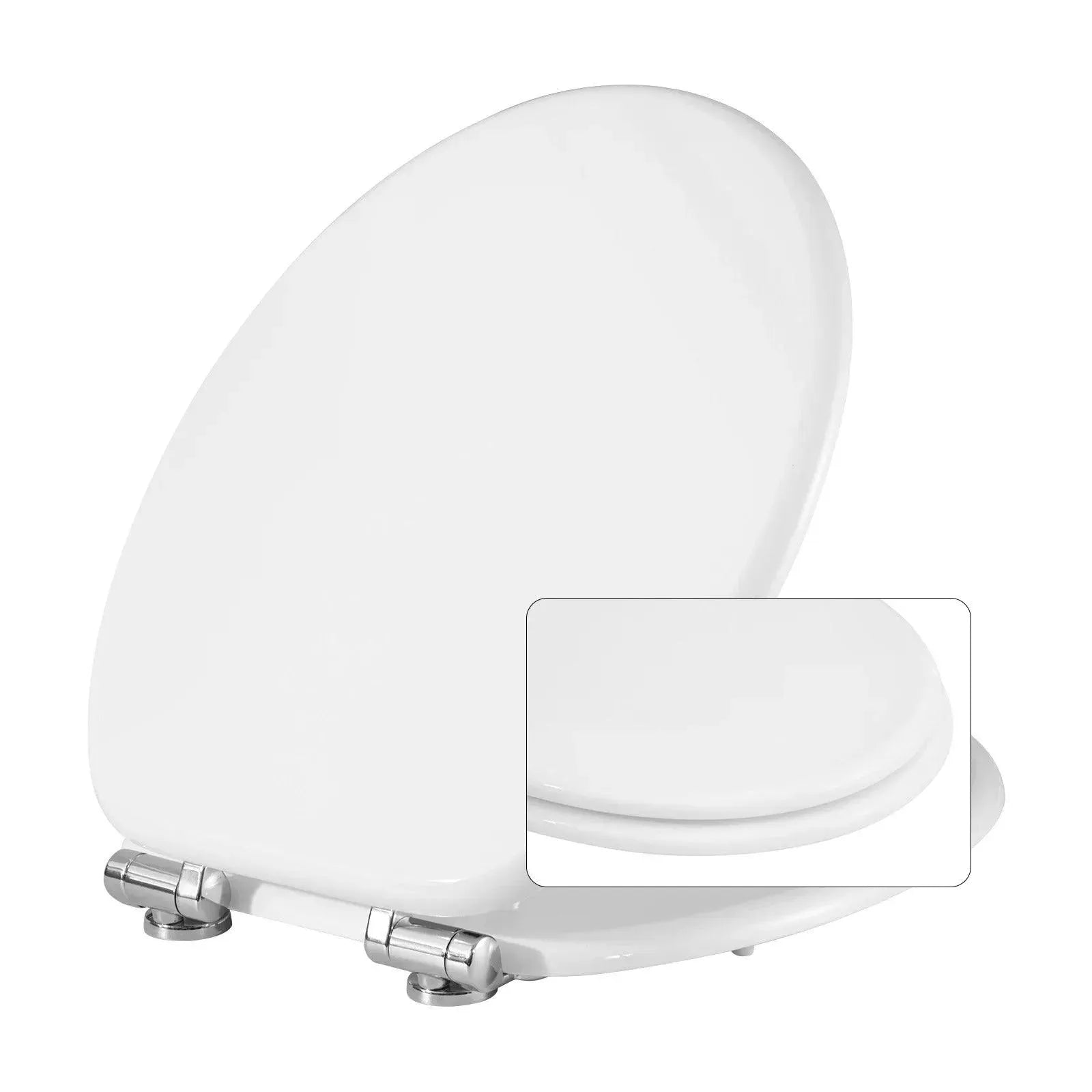 Feronza™ Universele Toiletbril - Softclose Mechanisme, Antibacterieel, Vervangingsmodel voor Badkamer - Feronza